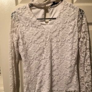 Lace long sleeve